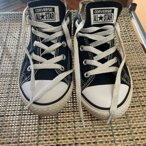 Converse Kids Black and White Sneakers